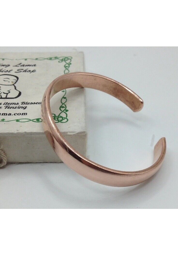 Hand Forged 100% Pure Copper Bracelet. Solid Copper Arthritis Relief Bracelet.