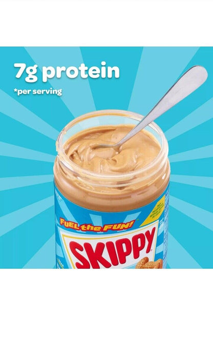 SKIPPY Peanut Butter, Super Chunky, 40 Ounce Twin Pack