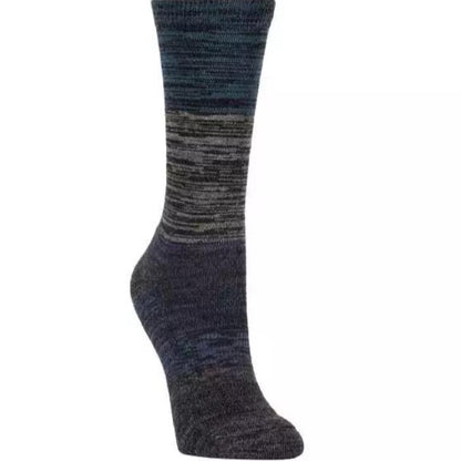 Kirkland Signature Women's Extra Fine Merino Wool Blend Sock - Pack of 4 - Womenswear brown socks puma color