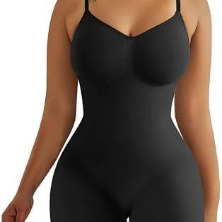 Shapers lWomen's Seamless Tummy Control Bodysuit with Snatched Waist and Breathable Mesh Material - Compression Premier Blind bust jumpsuit halloween dog swim bow sweatshirt wear puffervest  knitwear clothes rojuu butt lifter casual comfy thong bod collar