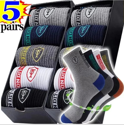 10pairs Men's Fashion Cotton Breathable Comfortable Ankle Socks, Men's Summer Socks