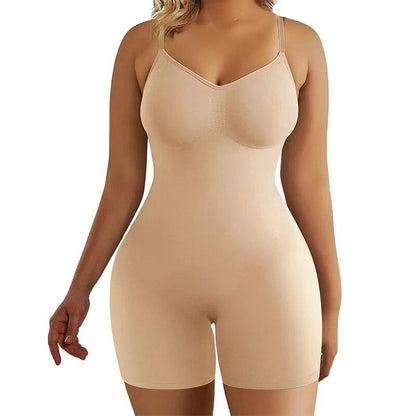 Shapers lWomen's Seamless Tummy Control Bodysuit with Snatched Waist and Breathable Mesh Material - Compression Premier Blind bust jumpsuit halloween dog swim bow sweatshirt wear puffervest  knitwear clothes rojuu butt lifter casual comfy thong bod collar